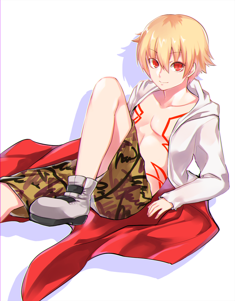 1boy, aged_down, blonde_hair, child, child_gilgamesh_(fate), child_gilgamesh_(third_ascension)_(fate), fate/grand_order, fate/hollow_ataraxia