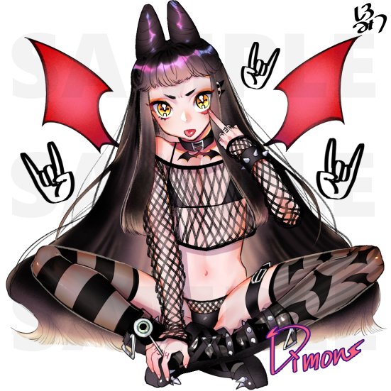 >:p, 1boy, :p, \n/, akanbe, androgynous, angry, animal_print, ankle_boots, asymmetrical_legwear, bare_shoulders, bat_print, black_boots, black_bra, black_hair, black_legwear, black_neckwear, black_panties, boots, bottomless, bra, bracelet, buckle, character_name, combat_boots, commentary_request, crop_top, cross, demon_boy, demon_wings, double_bun, ear_piercing, eyelashes, eyelid_pull, fishnet_panties, fishnet_top, fishnets, full_body, hair_bun, hair_over_shoulder, hand_tattoo, hand_up, holding, horizontal_pupils, index_finger_raised, indian_style, jewelry, long_hair, long_sleeves, looking_at_viewer, making-of_available, male_focus, mismatched_legwear, multiple_piercings, navel, no_pants, off_shoulder, original, panties, pendant, piercing, sample_watermark, see-through_clothes, shiromitsu_daiya, shirt, short_eyebrows, sidelocks, signature, simple_background, sitting, spiked_bracelet, spikes, striped_clothes, striped_legwear, striped_thighhighs, tattoo, thigh_strap, thighhighs, tongue, tongue_out, translation_request, trap, underwear, v-shaped_eyebrows, vertical-striped_clothes, vertical-striped_legwear, vertical-striped_thighhighs, watermark, white_background, wings, yellow_eyes