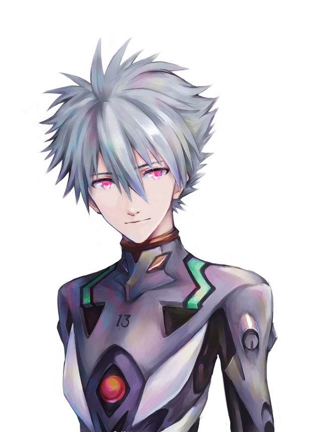 1boy, bai_wang, bodysuit, closed_mouth, commentary_request, grey_hair, hair_between_eyes, looking_at_viewer