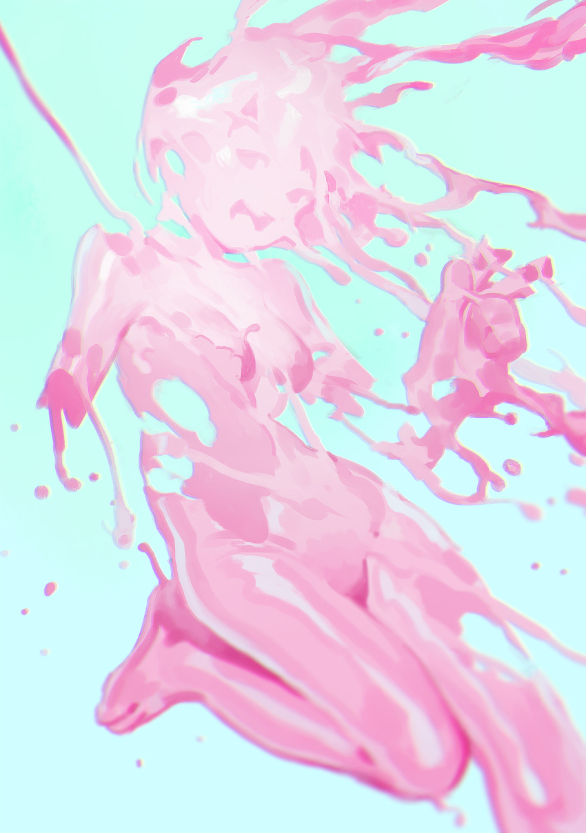 10s, 1girl, :d, blue_background, boku_no_hero_academia, breasts, feet, female_focus