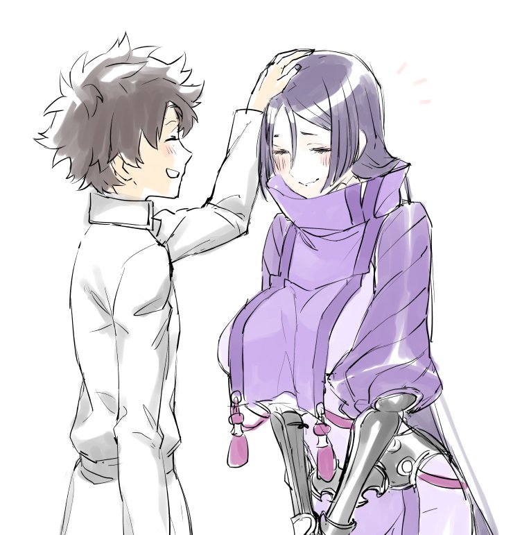 1girl, blouse, bodysuit, breasts, closed_eyes, fate/grand_order, fate_(series), from_side