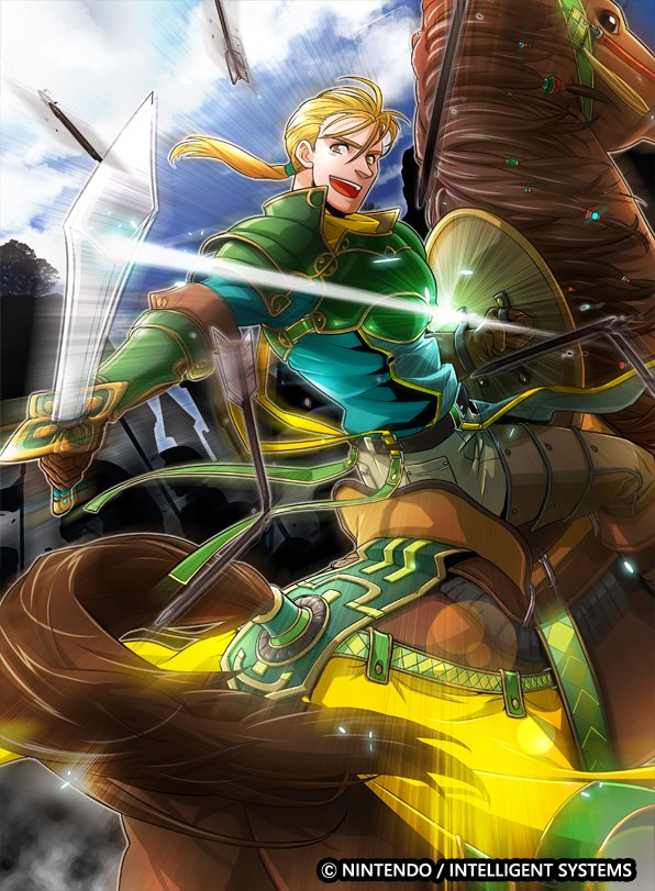 1boy, armor, arrow_(projectile), bad_id, bad_twitter_id, boots, company_name, day