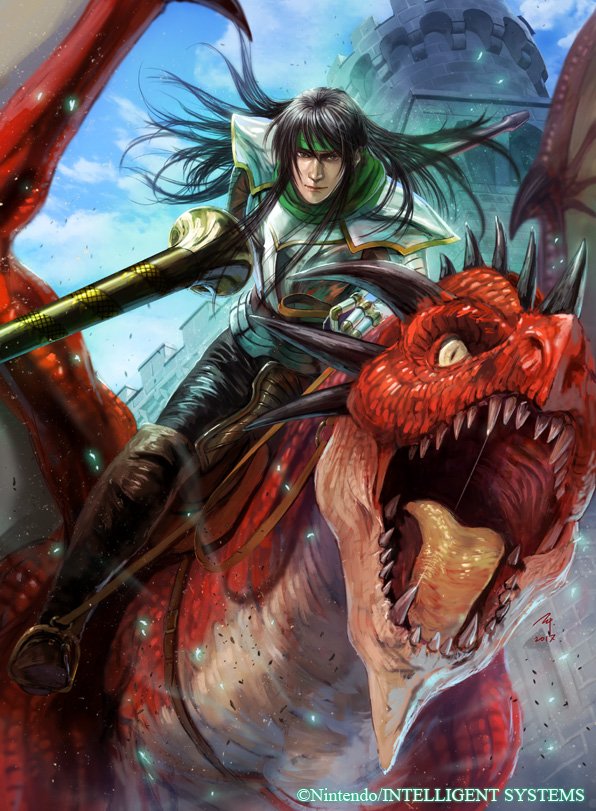 1boy, armor, artist_name, black_hair, boots, building, company_name, dated