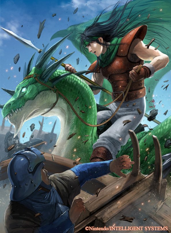 3boys, armor, artist_name, belt, black_hair, boots, company_name, dated