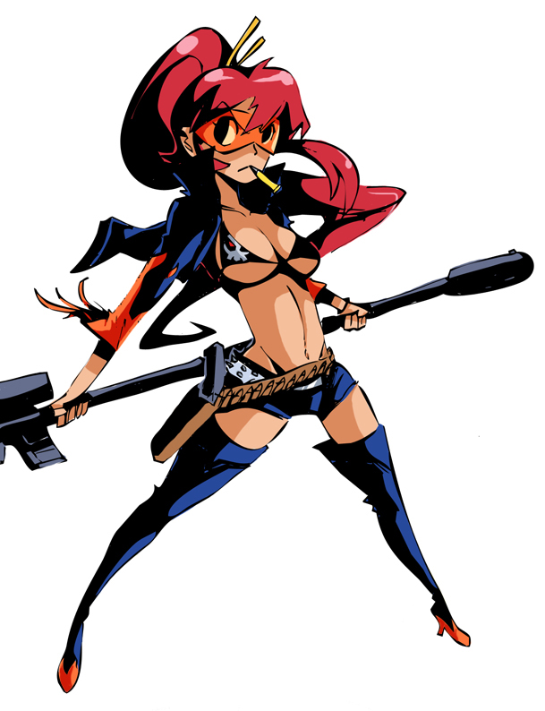 00s, 1girl, bad_deviantart_id, bad_id, breasts, captainosaka, cleavage, double_k