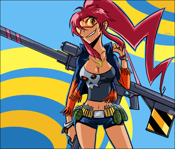 00s, 1girl, bad_deviantart_id, bad_id, breasts, captainosaka, cleavage, cowboy_shot