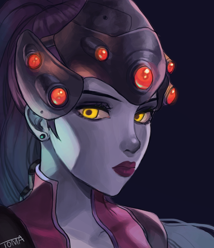 1girl, artist_name, bad_id, bad_pixiv_id, colored_skin, earrings, female_focus, head-mounted_display