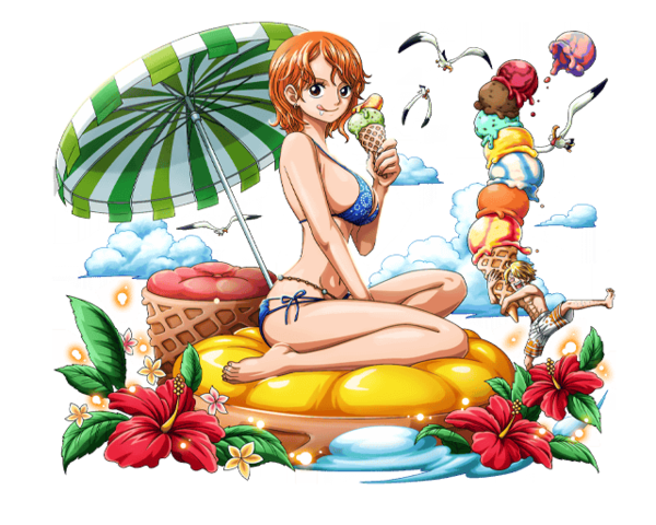 1boy, 1girl, :q, bare_shoulders, barefoot, beach_umbrella, belly_chain, between_legs