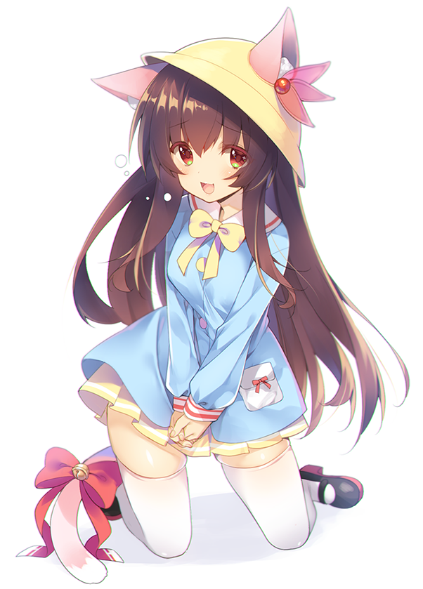 1girl, alternate_costume, animal_ears, azur_lane, bad_id, bad_twitter_id, bell, black_hair