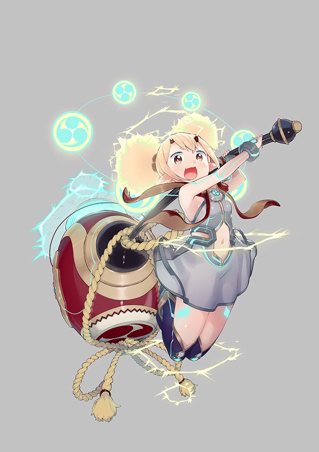 1girl, black_socks, blonde_hair, breasts, dress, electra_(xenoblade), female_focus, full_body