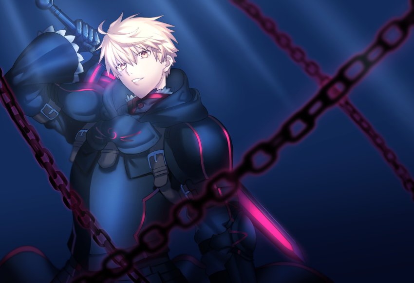 1boy, angra_mainyu_(fate), armor, arthur_pendragon_(fate), arthur_pendragon_alter_(fate), artoria_pendragon_(fate), bad_id, bad_twitter_id