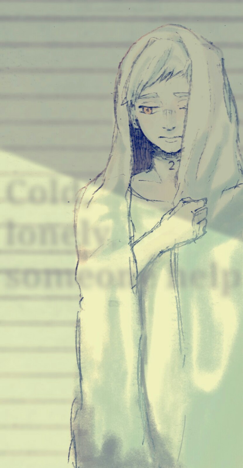 1boy, highres, mao_(pixiv_21075262), monochrome, norman_(yakusoku_no_neverland), short_hair, yakusoku_no_neverland