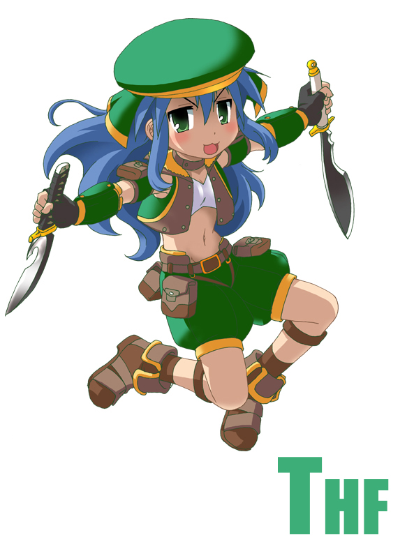 1girl, bad_id, bad_pixiv_id, boots, brown_boots, cosplay, dual_wielding, female_focus