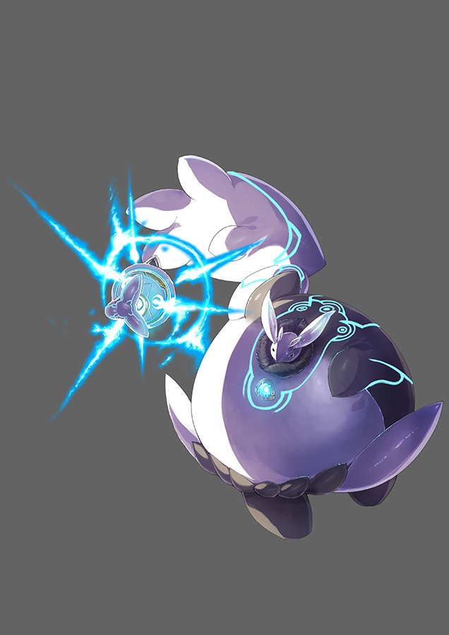 animal_ears, boreas_(xenoblade), full_body, grey_background, nintendo, official_art, rabbit_ears, simple_background