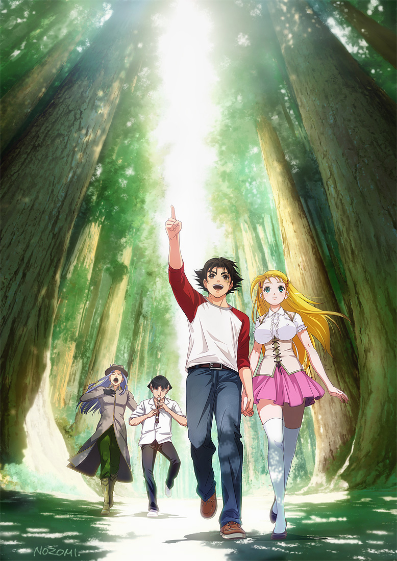 bad_id, bad_pixiv_id, blonde_hair, brown_hair, day, dirt_road, flute, furinji_miu