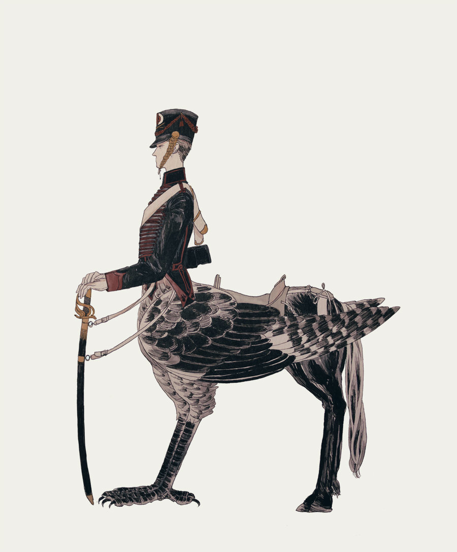 1boy, black_hat, centauroid, cochlea1313, full_body, gloves, hat, hooves