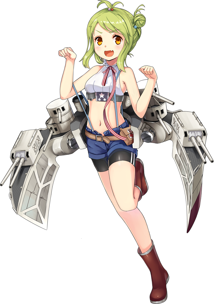 >:d, 1girl, :d, antenna_hair, artist_name, azur_lane, bare_arms, bare_shoulders