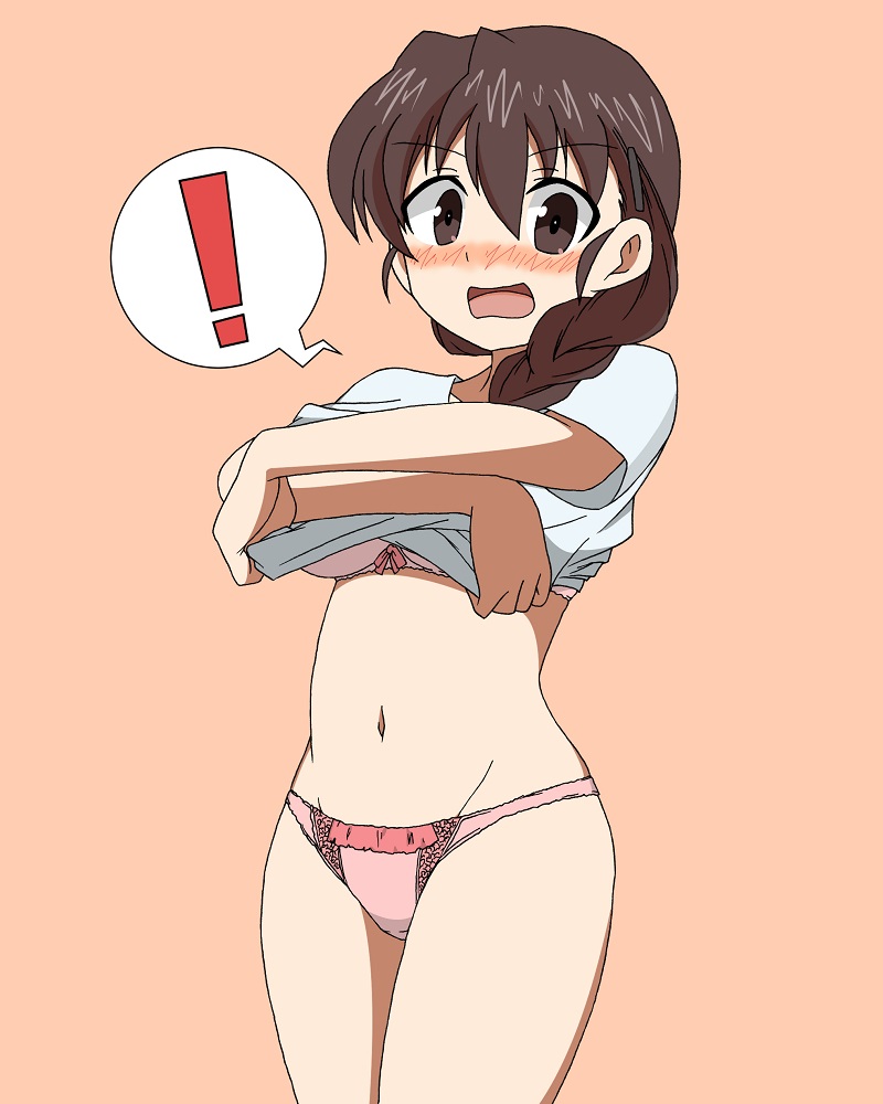 !, 10s, 1girl, blush, bow, bow_bra, bow_panties, bra