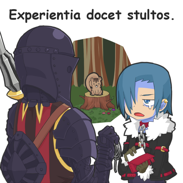 2boys, atlus, dark_hunter, dark_hunter_(sekaiju), dark_hunter_1, etrian_odyssey, latin_text, multiple_boys