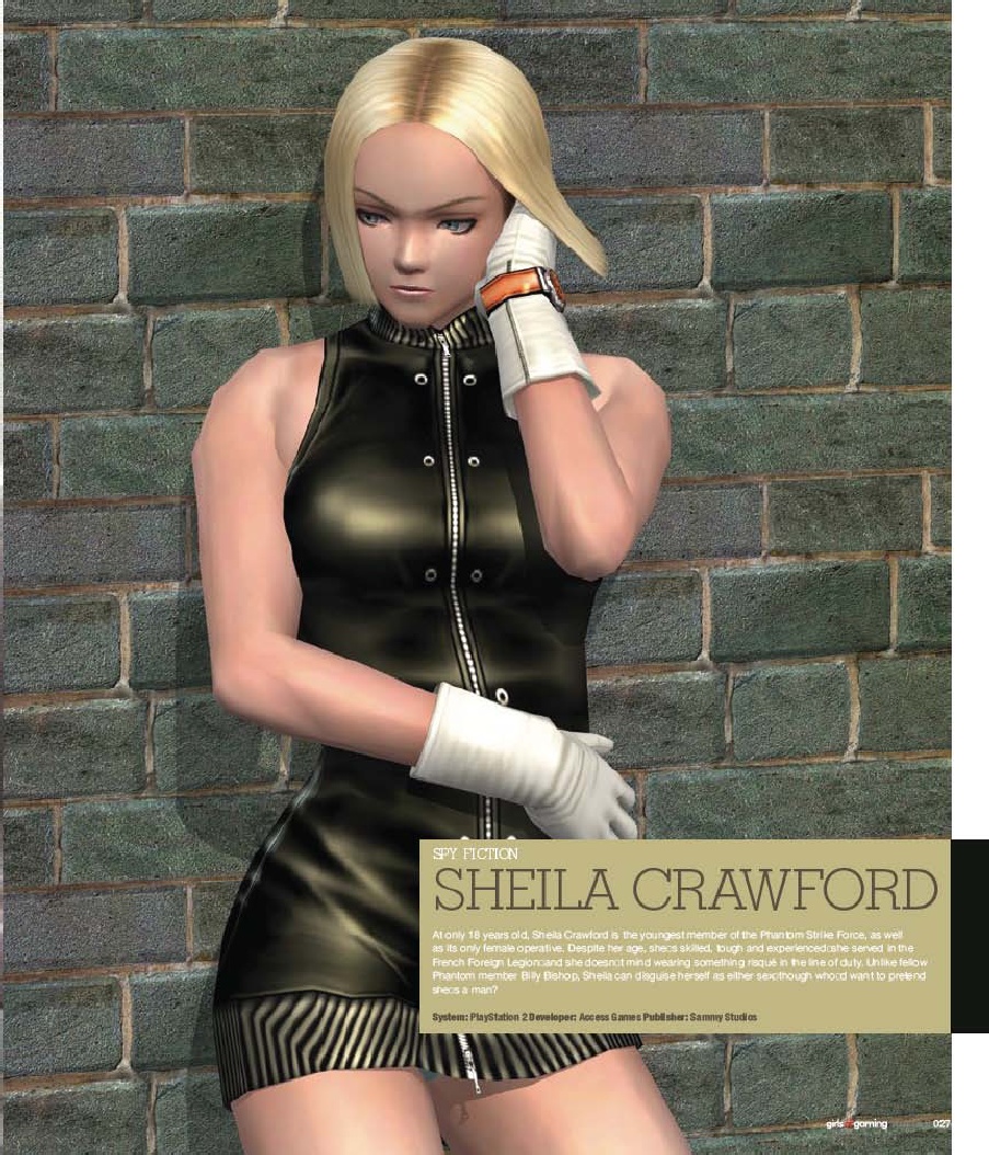 1girl, 3d, access_games, against_wall, arm_across_stomach, arm_behind_head, blonde_hair, blue_eyes