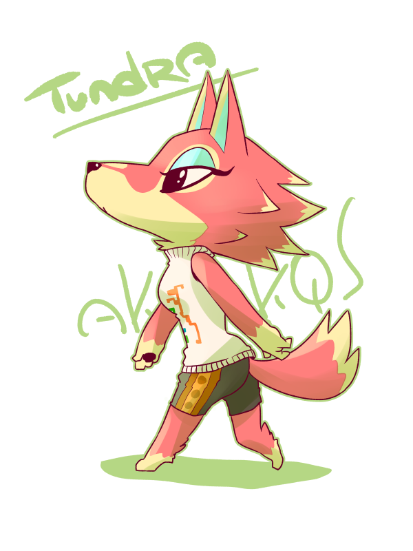 1girl, akk9s, animal_crossing, animal_ears, character_name, female_focus, freya_(animal_crossing), furry, furry_female, nintendo, simple_background, solo, tail, white_background, wolf_ears, wolf_tail