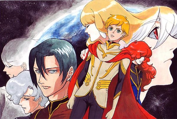 1girl, 6+boys, cape, earth_(planet), everyone, jomy_marquis_shin, jonah_matsuka, keith_anyan