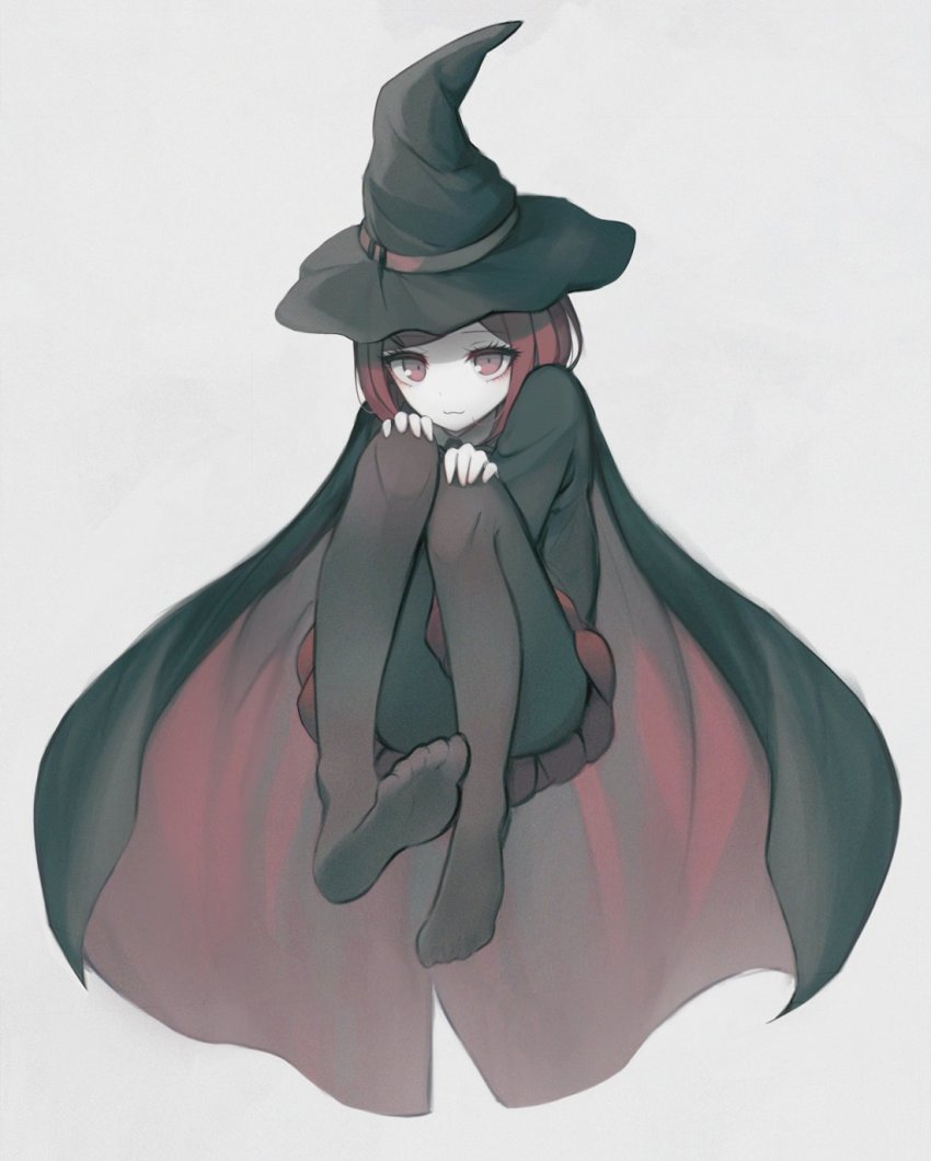 1girl, bad_id, bad_pixiv_id, bow, cape, danganronpa_(series), hair_ornament, hairclip