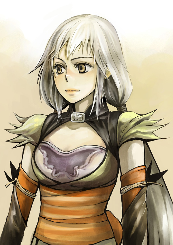 1girl, bad_id, bad_pixiv_id, detached_sleeves, female_focus, gensou_suikoden, gensou_suikoden_tierkreis, grey_hair