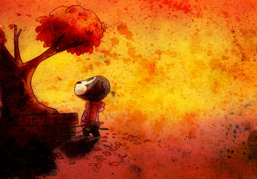 animal, animal_crossing, animal_ears, blue_eyes, chibikemo, dog_ears, dog_tail, fishing_rod