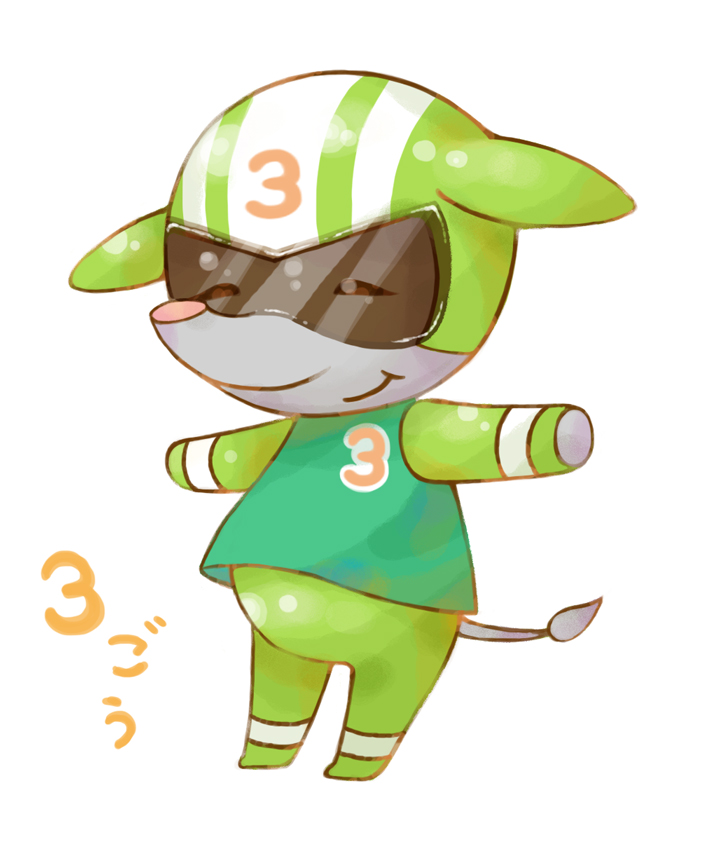 1boy, animal_crossing, animal_ears, big_top_(animal_crossing), elephant, elephant_ears, elephant_tail, closed_eyes, furry, furry_male, helmet, kisisippigawa, male_focus, nintendo, simple_background, solo, visor, white_background