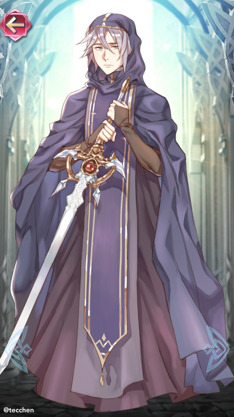 1boy, elbow_gloves, fingerless_gloves, fire_emblem, fire_emblem_heroes, gloves, highres, hood