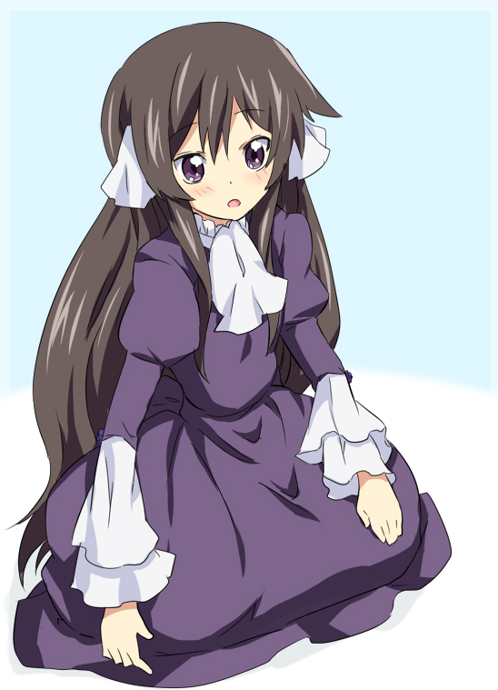 00s, 1girl, bad_id, bad_pixiv_id, blush, brown_hair, code_geass, crossdressing
