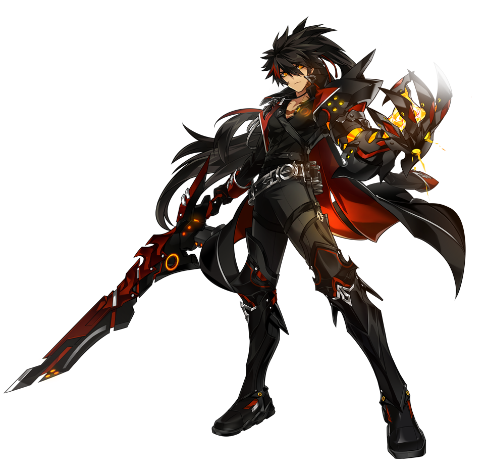 1boy, armor, artist_request, belt, black_armor, black_boots, black_coat, black_gloves