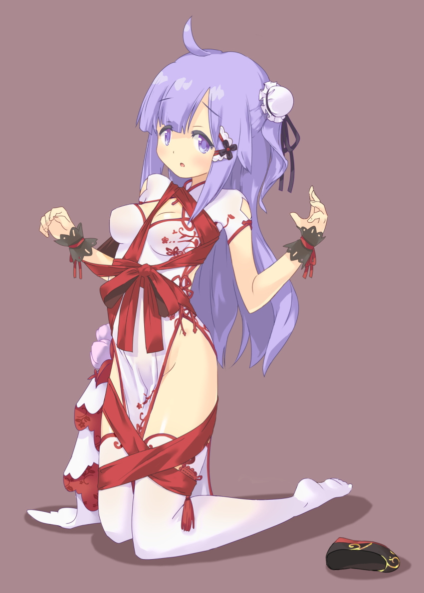 1girl, :o, ahoge, azur_lane, bad_id, bad_pixiv_id, black_shoes, blush