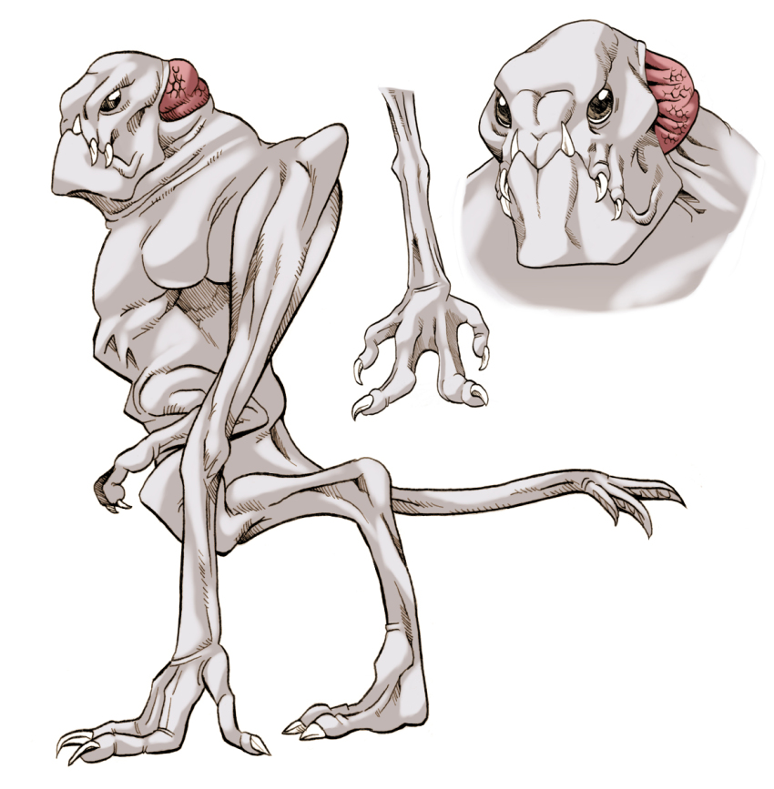 clover_(character), cloverfield, extra_arms, giant, giant_monster, highres, ikuramaru, kaiju