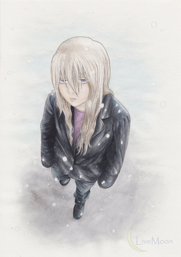 grey_eyes, livemoon, long_hair, male_focus, meri, original, snow, solo