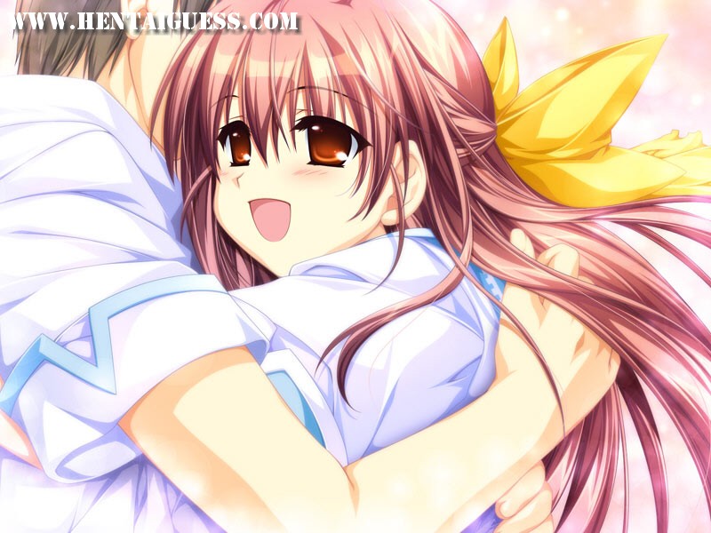 1girl, alpha_(yukai_na_nakamatachi), blush, bow, game_cg, hair_bow, half_updo, hinata_natsumi_(sharin_no_kuni)