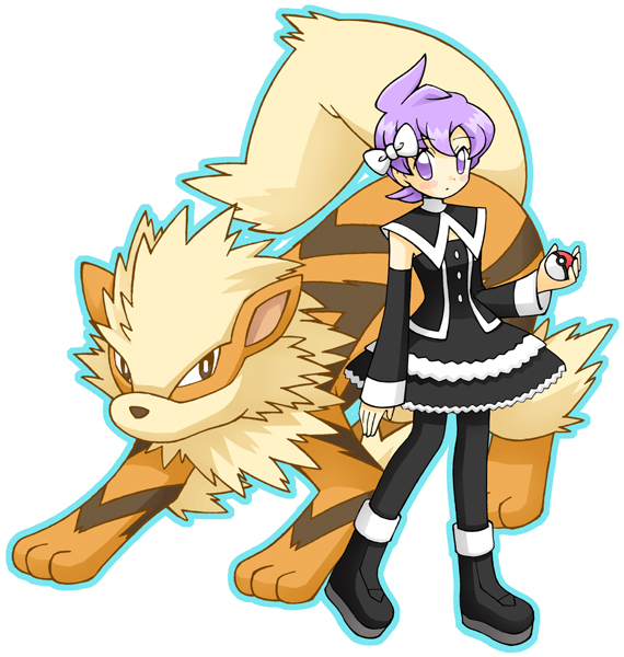 anabel_(pokemon), arcanine, cosplay, frontier_brain, gen_1_pokemon, marley_(pokemon), marley_(pokemon)_(cosplay), nintendo, pokemon, pokemon_(anime)