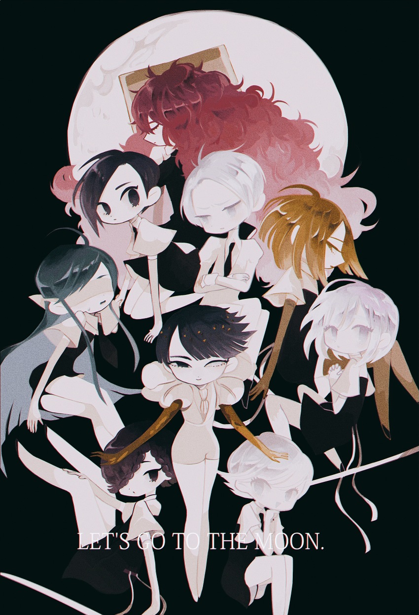 absurdres, ahoge, alexandrite_(houseki_no_kuni), amethyst_(houseki_no_kuni), androgynous, aqua_hair, benitoite_(houseki_no_kuni), blonde_hair