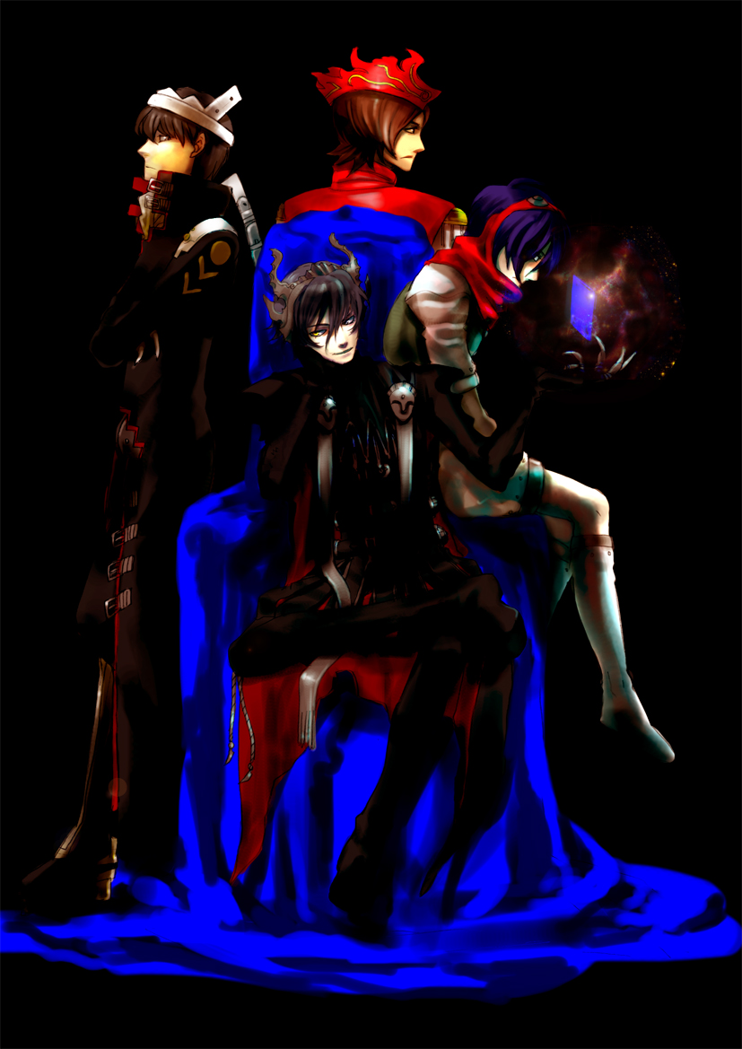 4boys, amon_ra, amon_ra_(cosplay), amon_ra_(megami_tensei), apollo_(persona_2), apollo_(persona_2)_(cosplay), atlus, cosplay