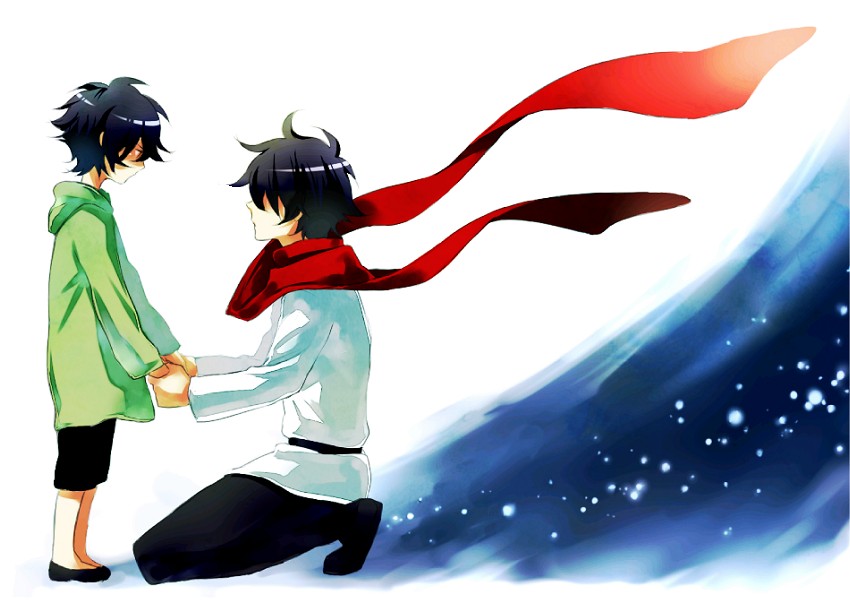 00s, 2boys, bad_id, bad_pixiv_id, dual_persona, gundam, gundam_00, madoi_shiro