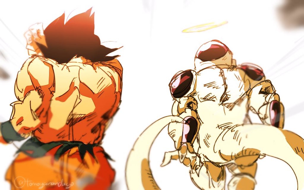 10s, 2boys, from_behind, black_hair, dragon_ball, dragon_ball_super, dragonball_z, final_form_frieza