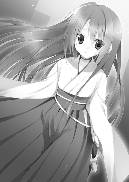 androgynous, gender_request, kazehaya_kamito, monochrome, ren_ashbell, seirei_tsukai_no_blade_dance, tagme, trap