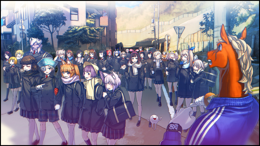 .live, 6+boys, 6+girls, akkun_daimaou, akkun_daimaou_(character), animal_ear_fluff, animal_ears, aoi_ch.