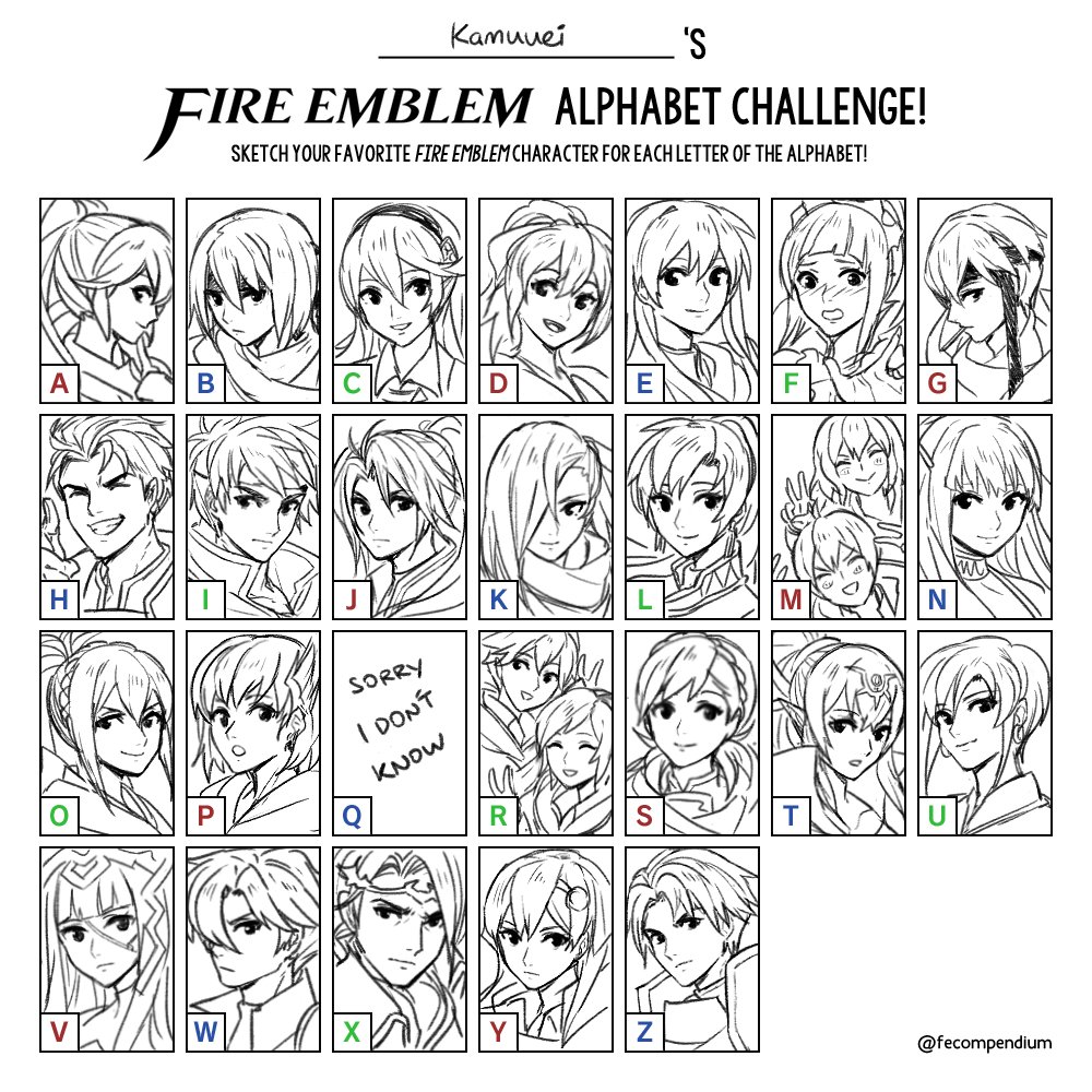 ahoge, anna_(fire_emblem), anna_(fire_emblem_awakening), armor, bare_shoulders, beruka_(fire_emblem), blush, bracelet, cape, closed_eyes, delthea_(fire_emblem), dress, eirika_(fire_emblem), fang, felicia_(fire_emblem), female_corrin_(fire_emblem), female_morgan_(fire_emblem), female_robin_(fire_emblem), fire_emblem, fire_emblem:_mystery_of_the_emblem, fire_emblem:_the_binding_blade, fire_emblem:_the_blazing_blade, fire_emblem:_the_sacred_stones, fire_emblem_awakening, fire_emblem_echoes:_shadows_of_valentia, fire_emblem_fates, fire_emblem_heroes, gaius_(fire_emblem), gloves, greyscale, hair_ornament, hector_(fire_emblem), hood, ike_(fire_emblem), jacket, jewelry, kagero_(fire_emblem), kamu_(kamuuei), long_hair, looking_at_viewer, lyn_(fire_emblem), maid, male_morgan_(fire_emblem), male_robin_(fire_emblem), monochrome, multiple_boys, multiple_girls, ninian_(fire_emblem), nintendo, oboro_(fire_emblem), open_mouth, pointy_ears, ponytail, priscilla_(fire_emblem), sharena_(fire_emblem), short_hair, simple_background, smile, tiki_(adult)_(fire_emblem), tiki_(fire_emblem), ursula_(fire_emblem), veronica_(fire_emblem), white_background, wolf_(fire_emblem), xander_(fire_emblem), yuzu_(fire_emblem), zeiss_(fire_emblem)