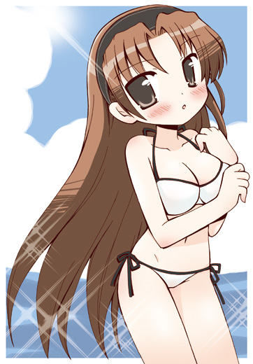 10s, 1girl, :o, amatsuka_hikaru, baby_princess, bad_id, bad_pixiv_id, bikini