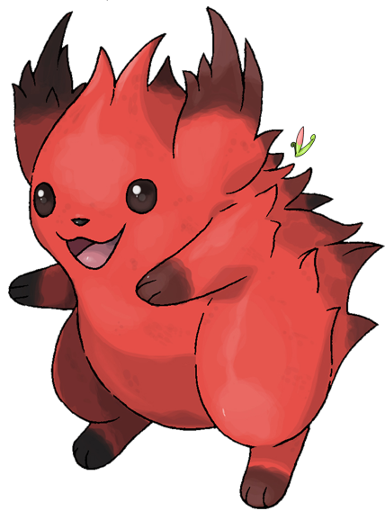 :d, black_eyes, commentary, creature, english_commentary, etherealhaze, full_body, honooguma