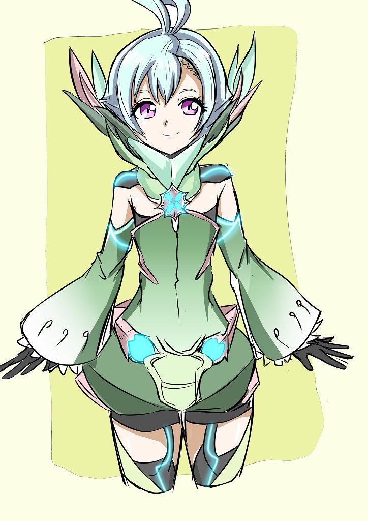 1boy, ahoge, armor, blue_eyes, blue_hair, bodysuit, floren_(xenoblade), gloves