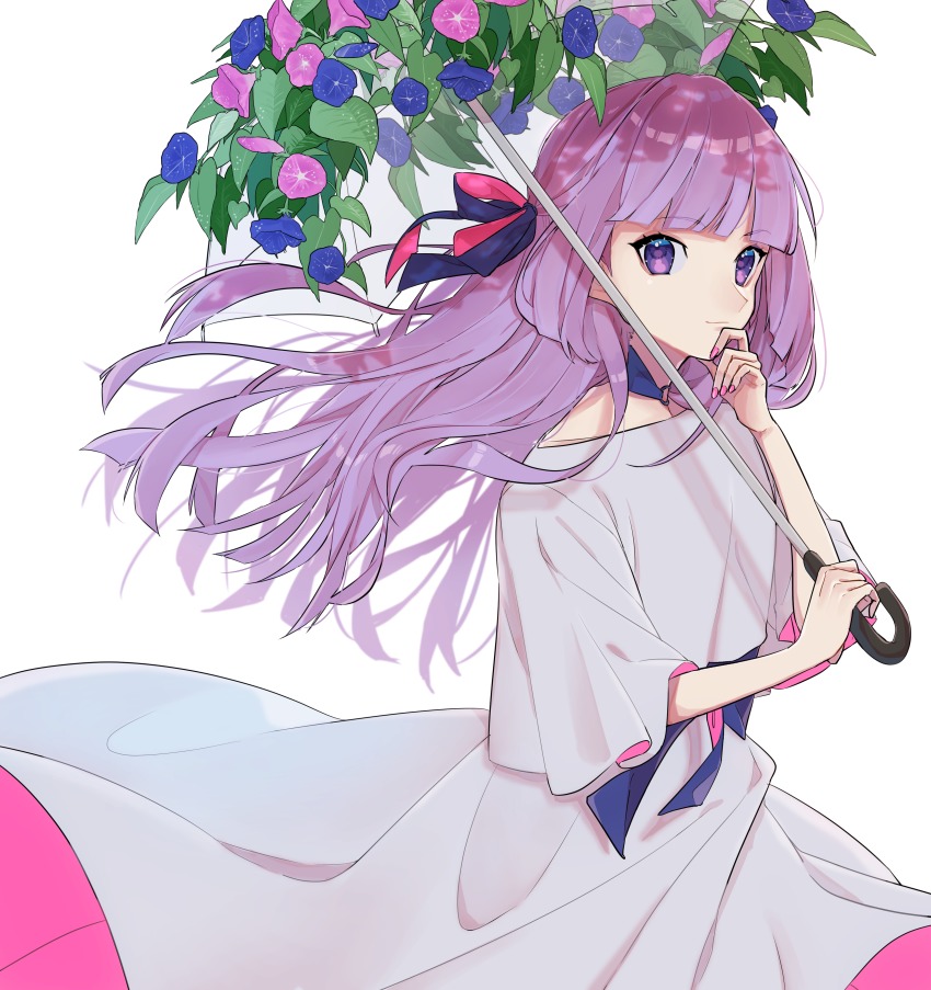 1girl, absurdres, aikatsu!, aikatsu!_(series), blunt_bangs, choker, dress, female_focus