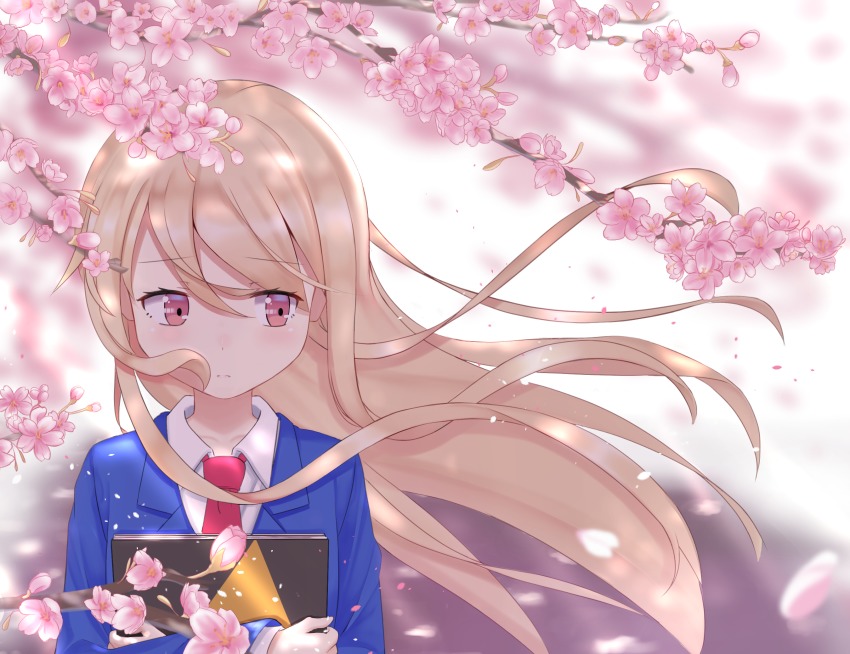 asagiri_mashiro, highres, mashiro, md5_mismatch, necktie, outdoors, red_necktie, resolution_mismatch, sakura-sou_no_pet_na_kanojo, sakurasou, sasatabekung, self-upload, shiina_mashiro, solo, source_smaller